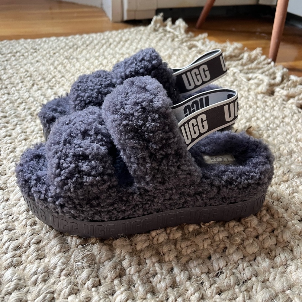 UGG Fluff Yeah Platform Slippers